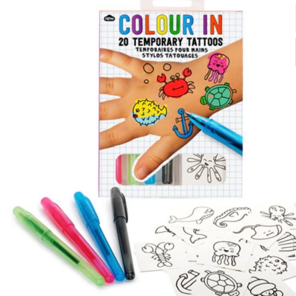 Color In Temporary Tattoos - Picture 3 of 5